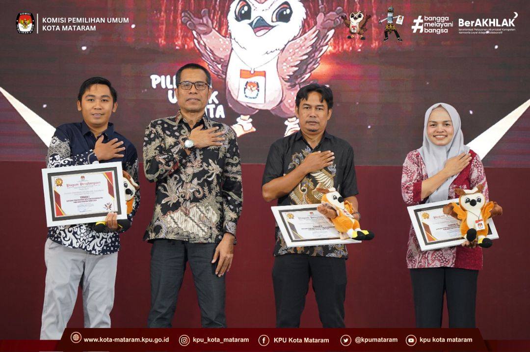 Terbaik III PPK Sandubaya Kategori Pemutakhiran Data Pemilih Berkualitas Pemilihan Tahun 2024