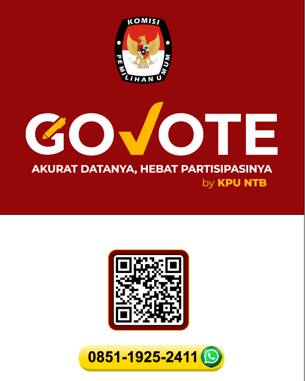 QR Code Go Vote by KPU NTB