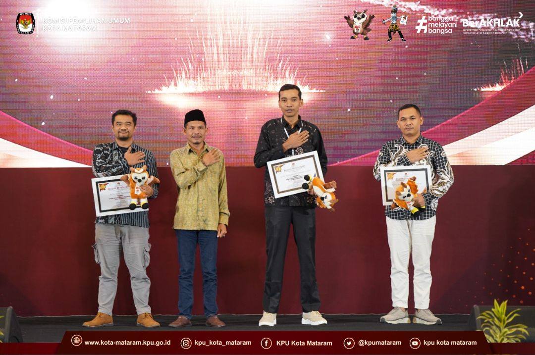 Penghargaan dari KPU NTB